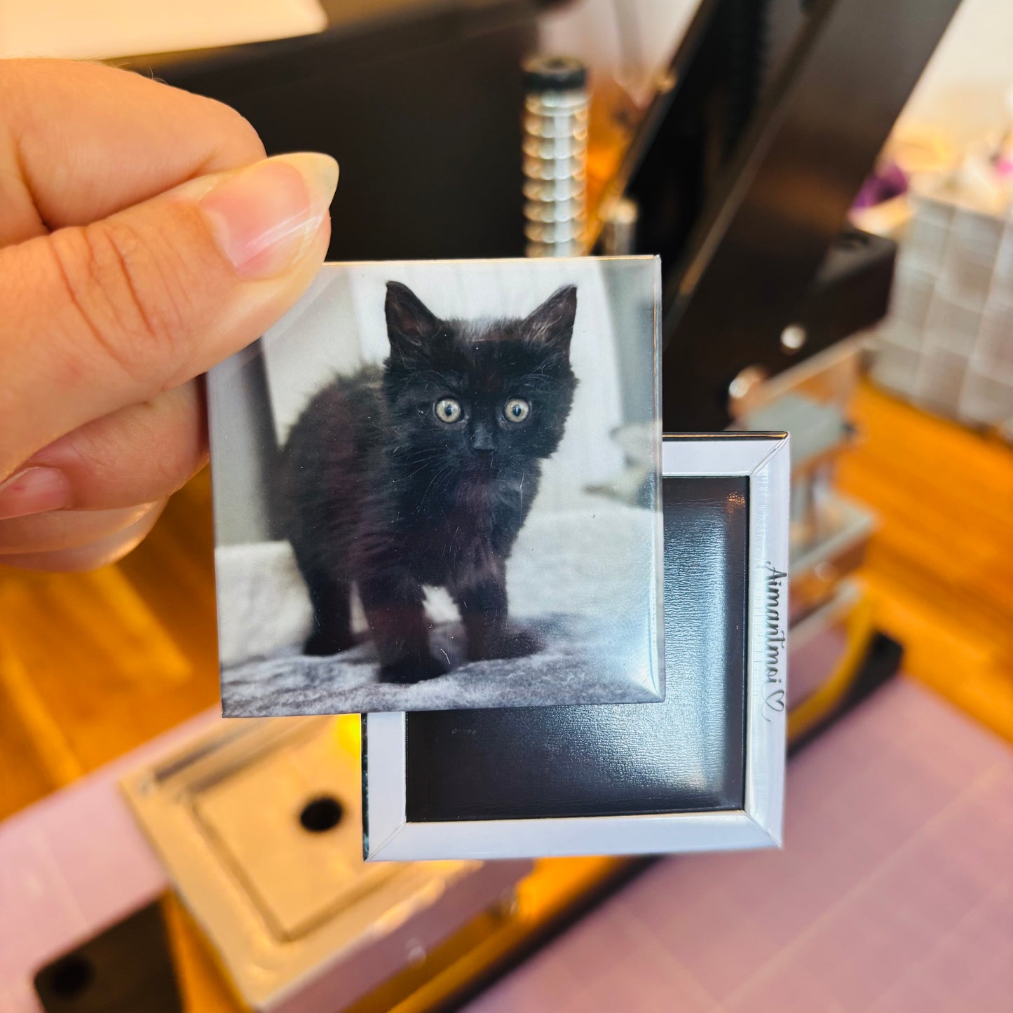 Magnets photos personnalisés