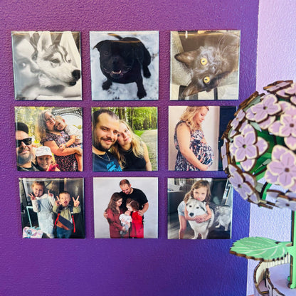 Magnets photos personnalisés